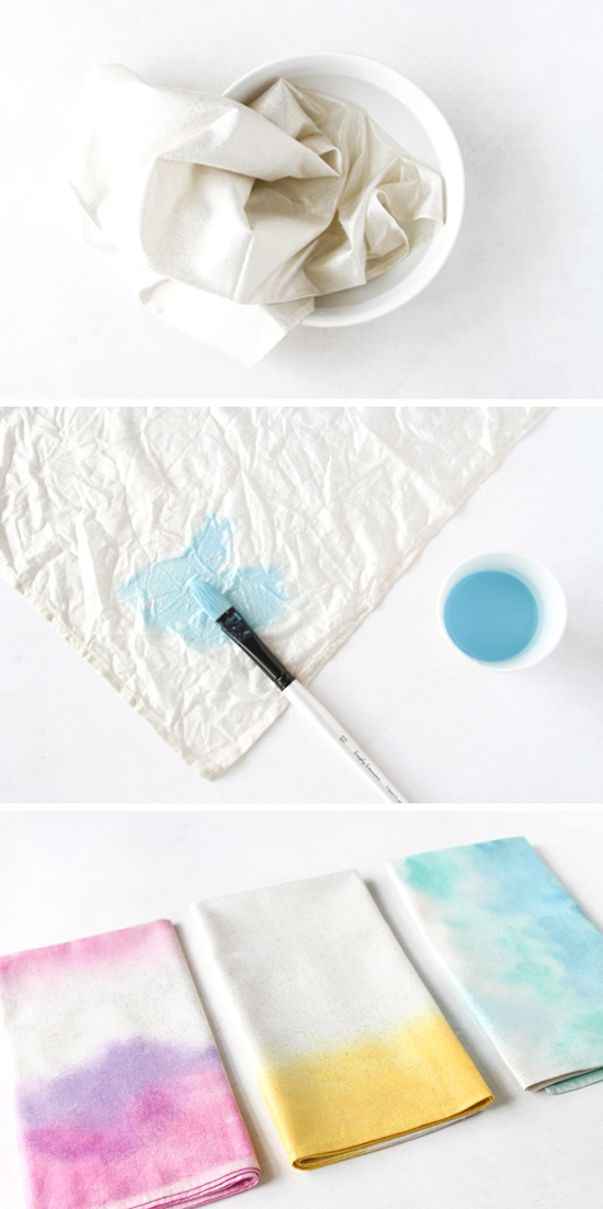 how-to-make-watercolor-napkins